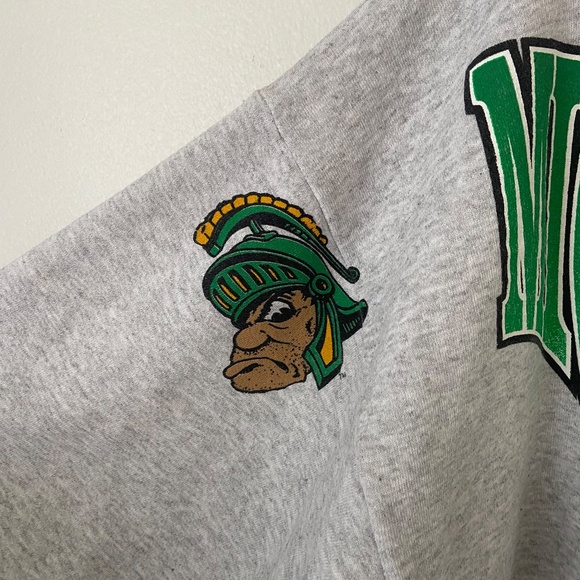 Vintage 90s Michigan State Sweatshirt Mens 2XL Spartans NCAA University College - Picture 5 of 14